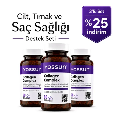 Yossun Collagen Complex - 3'lü Avantajlı Set
