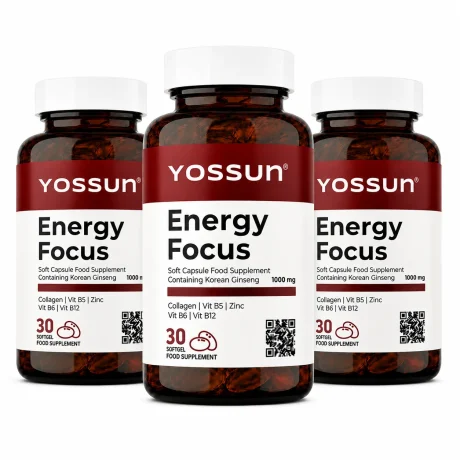 Yossun Energy Focus - 3'lü Avantajlı Set