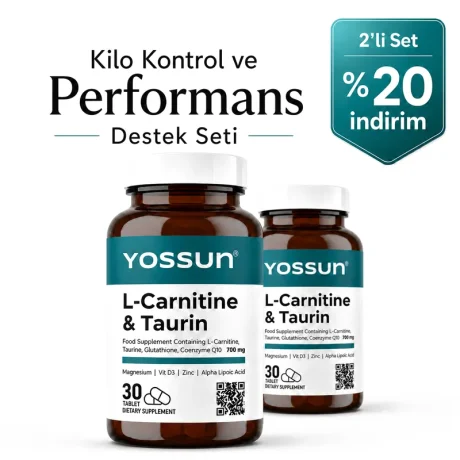 Yossun L-Karnitin & Taurin - 2'li Avantajlı Set
