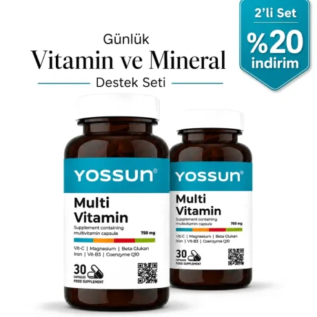 Yossun Multivitamin - 2'li Avantajlı Set