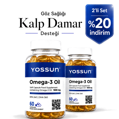 Yossun Omega 3 Premium Oil - 2'li Avantajlı Set
