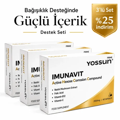 Yossun Prime IMUNAVIT - 3'lü Avantajlı Set
