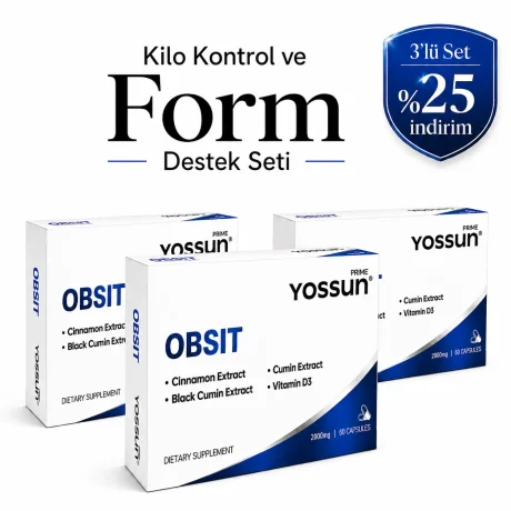 Yossun Prime OBSIT - 3'lü Avantajlı Set