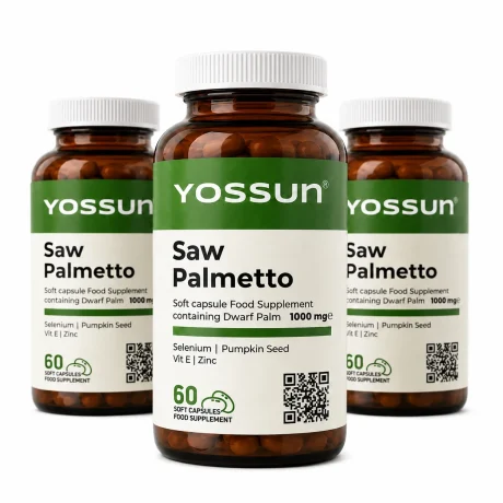 Yossun Saw Palmetto - 3'lü Avantajlı Set
